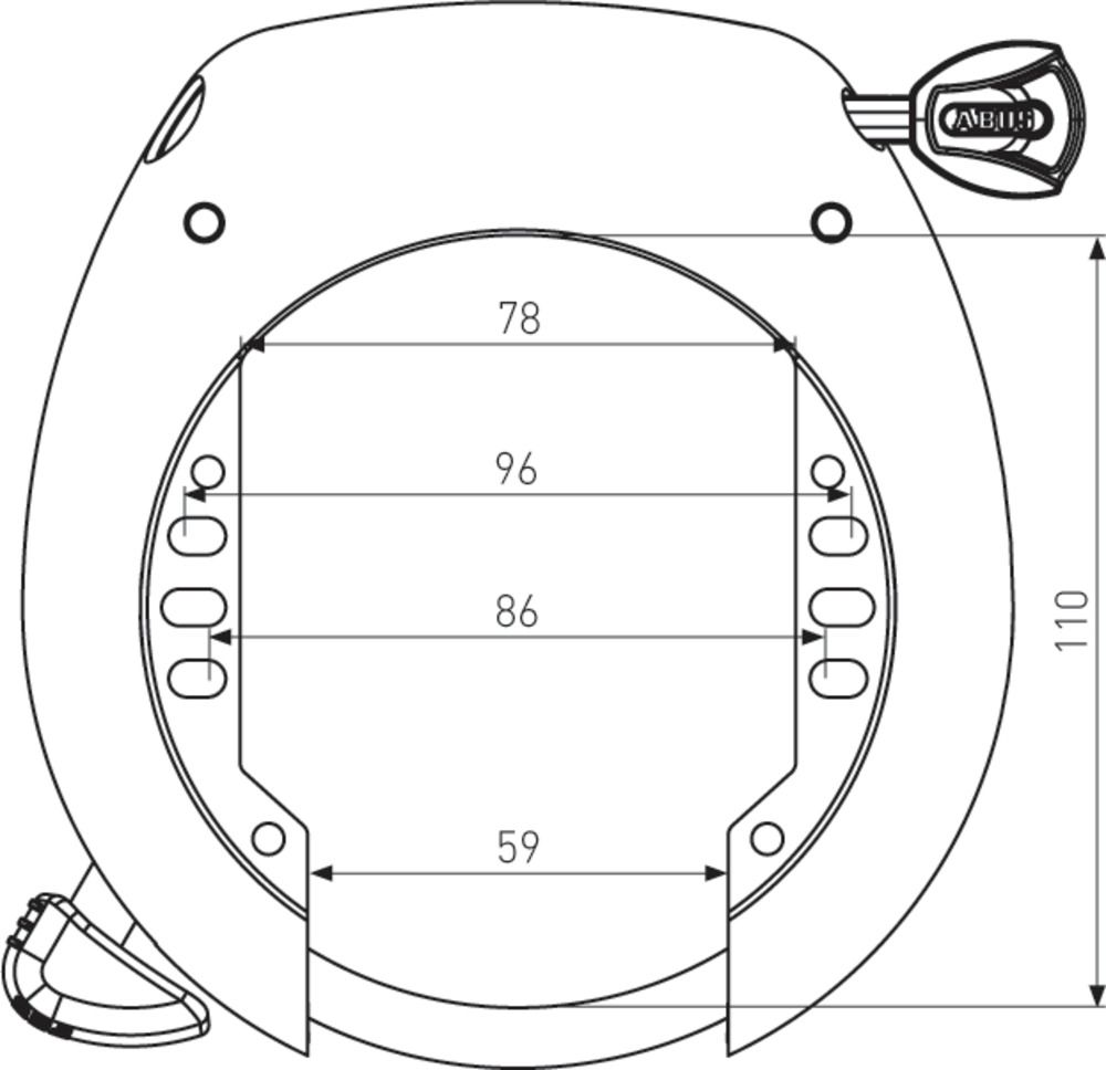 Installing a frame lock on the Cube Cargo