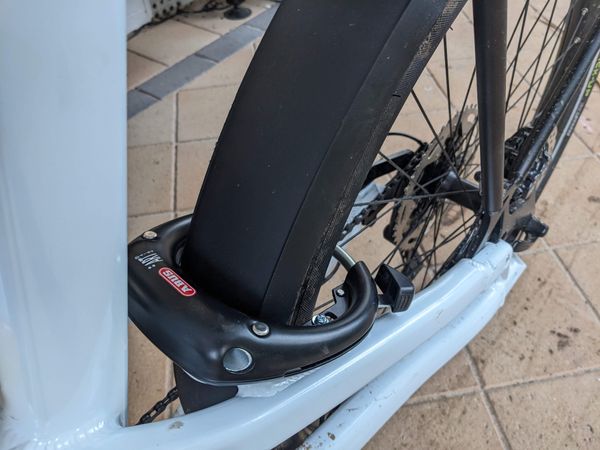 Abus 5755L on the Cube Cargo